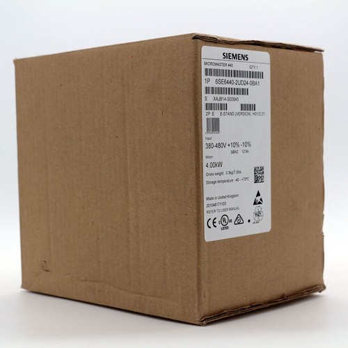 6SE6440-2UD24-0BA1 Siemens Inverter 4kw 6SE64402UD240BA1 New with Box FREE SHIP - Picture 2 of 3