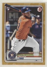 2020 Bowman Gold 2/50 Abraham Toro #23 0d9j