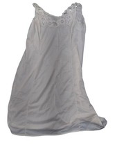 Vintage White Laced Full Slip