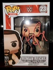 Wwe funko Pop Signed Roman Reigns 23 The Shield PSA COA Retired Autograph
