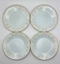 Vintage Noritake Duetto 6610 Set of 4 Bread & Butter Plates 6.5" Japan
