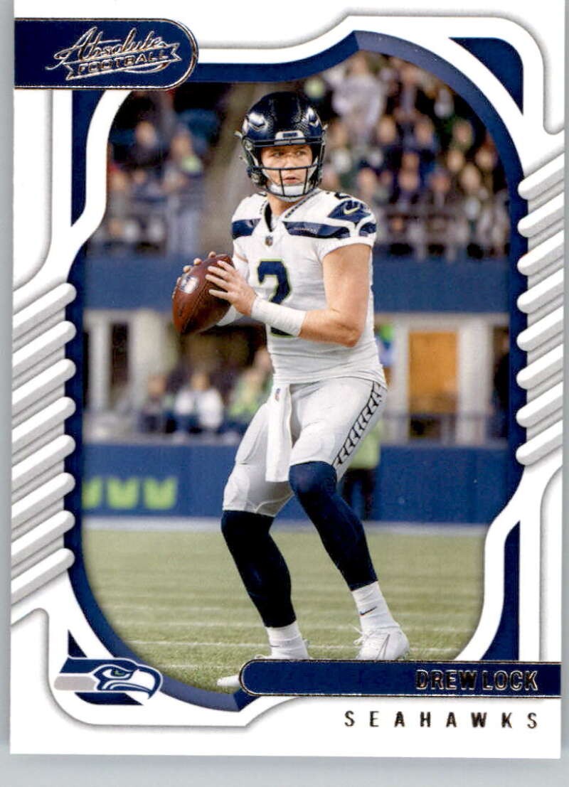 2022 PANINI ABSOLUTE #84 DREW LOCK SEATTLE SEAHAWKS FOOTBALL