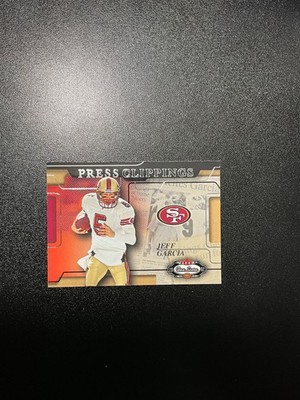 2002 Fleer Box Score Press Clippings Jeff Garcia #13PC 