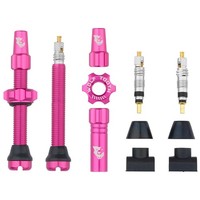 Wolf Tooth Tubeless Valve Stem Ventile, Presta, 44Mm, 2 Stk., Pink