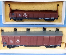 Lot of 2 Technomodell HO Scale Euro Freight Cars 8080