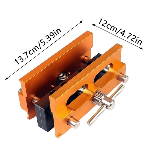 Self-Centering Doweling Jig Center Puncher Locator Pocket Hole Jig Drill Guide - Picture 8 of 13