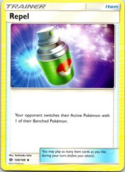 Repel 130/149 Sun & Moon Base Set Uncommon Trainer