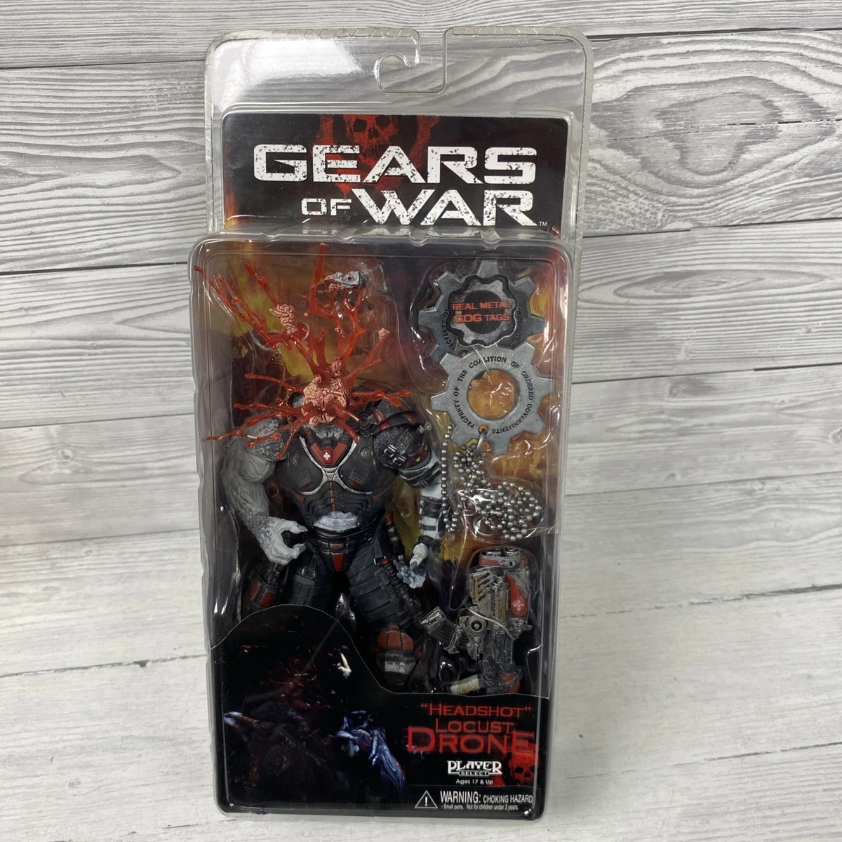 Boneco De Colecionador Gears Of War 3 Augusto Cole | Frete grátis