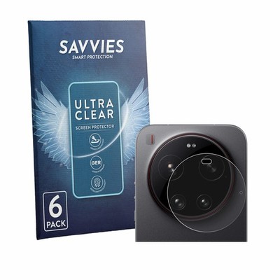 6x Schutzfolie für Xiaomi 17 Ultra (NUR Kamera) Display Schutz Folie