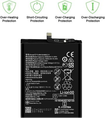 Huawei P20 Pro Replacement Battery HB436486ECW with Adhesive Tape