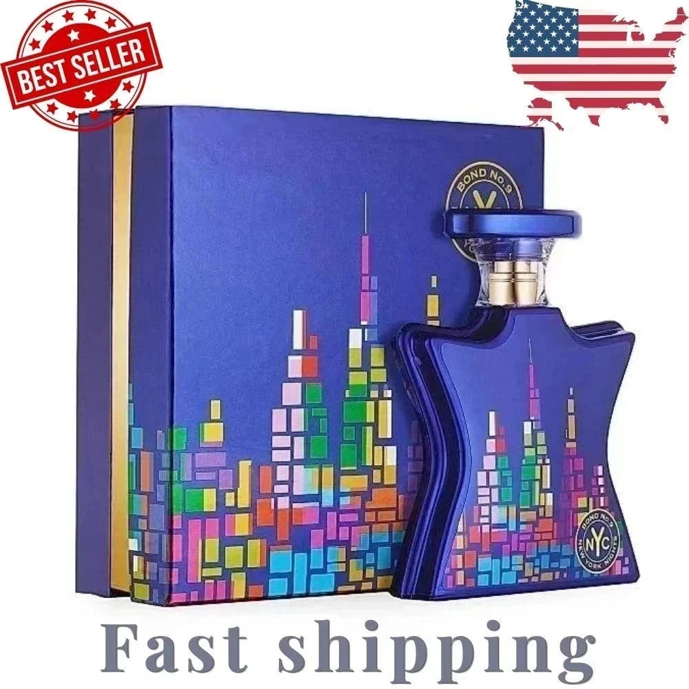 Bond No 9 New York Nights Eau De Parfum Spray Unisex 3.3 Oz / 100 ml Brand New
