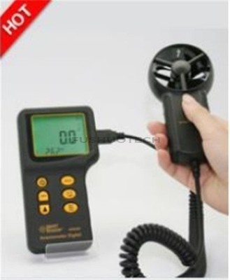 Wind Speed Anemometer Sensor AR836+ Temperature Tester Air Flow Smart vt #ac