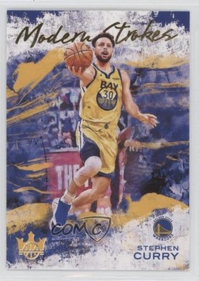 2020-21 Panini Court Kings Modern Strokes Stephen Curry #5 s1e