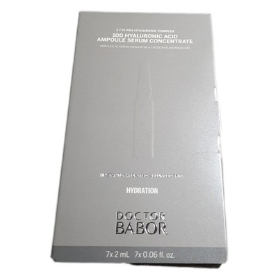 DOCTOR BABOR 10D Hyaluronic Acid Ampoule Serum Concentrate| Intensive Feuchtigke