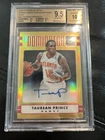 Taurean Prince 2016-17 DONRUSS OPTIC GOLD HOLO PRIZM AUTO RC #/10 BGS 9.5 AE