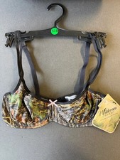 Wilderness Dreams Camo Bra, Camouflage Lingerie Unpadded