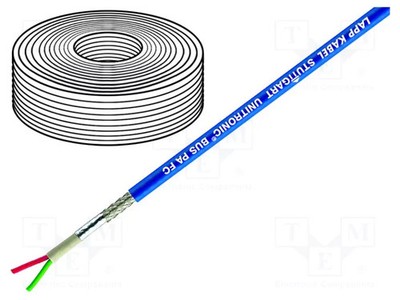 Line 250V blau 1x2x1mm2 Leitungen UNITRONIC BUS PA PVC Cu