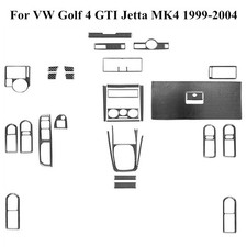 Juego completo de embellecedores de fibra de carbono para VW Golf 4 GTI Jetta MK4 1999-04