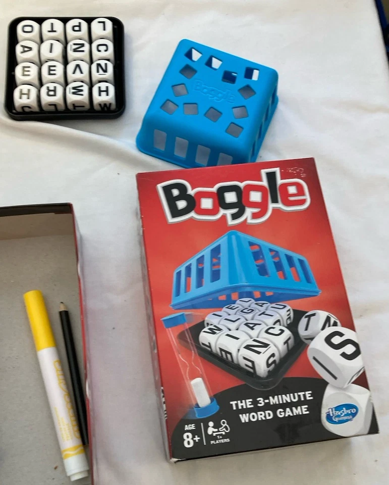 BOGGLE The 3-Minute Word Game By Hasbro 2014 8yrs+ Complete - Image 4 of 4