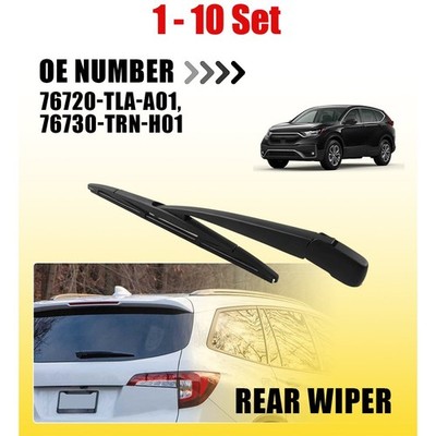 1-10Set Fit 2017-2022 HONDA PILOT CR-V Back Windshield Rear Wiper Arm with Blade