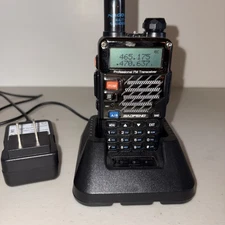 BaoFeng Professional FM Transceiver UV-5R+Plus Dual Band Two-Way Radio, Charger