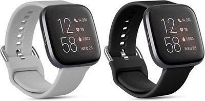 Fitbit Versa Armband Silikon Sportarmband Ersatz für Damen Herren Classic