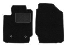 Fußmatten Automatten Vorne Velours Schwarz für Toyota Corolla E12/E13 2002-2007