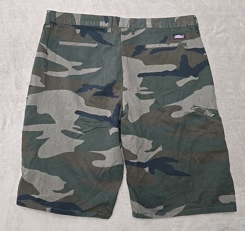 Dickies 5 Pocket Shorts Olive Green Camo Tech Pocket Ripstop Men's Size 40 U - Picture 4 of 8