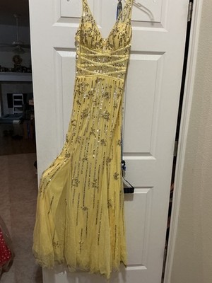 Sean Collection Beaded Prom Dress Used Size S. Needs to be dry cleaned  Beautiful | eBay