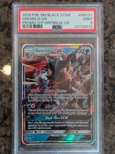 GRENINJA GX SM197 Black Star Promo PSA 9 From Detective Pikachu. on eBay