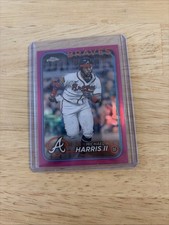 2024 Topps Chrome Pink Refractors #52 Michael Harris II