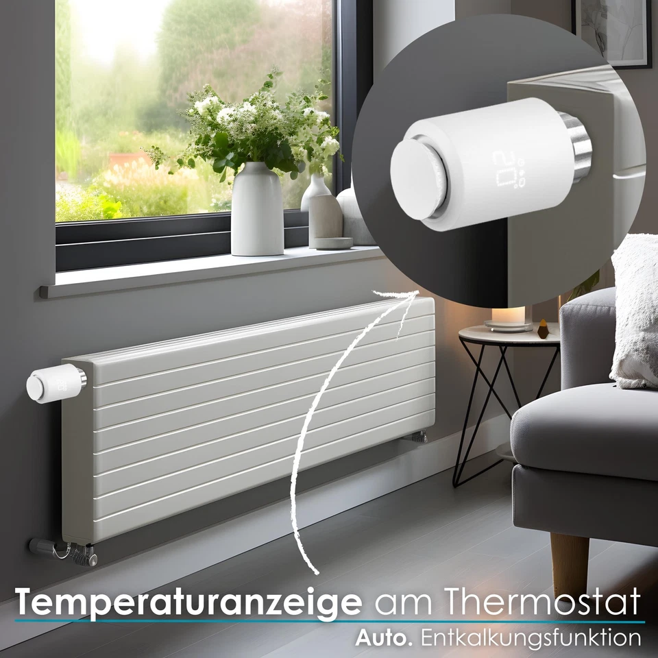 Heizkörperthermostat ZigBee Thermostat Heizkörperthermostat Heizungsregler - Bild 3 von 4