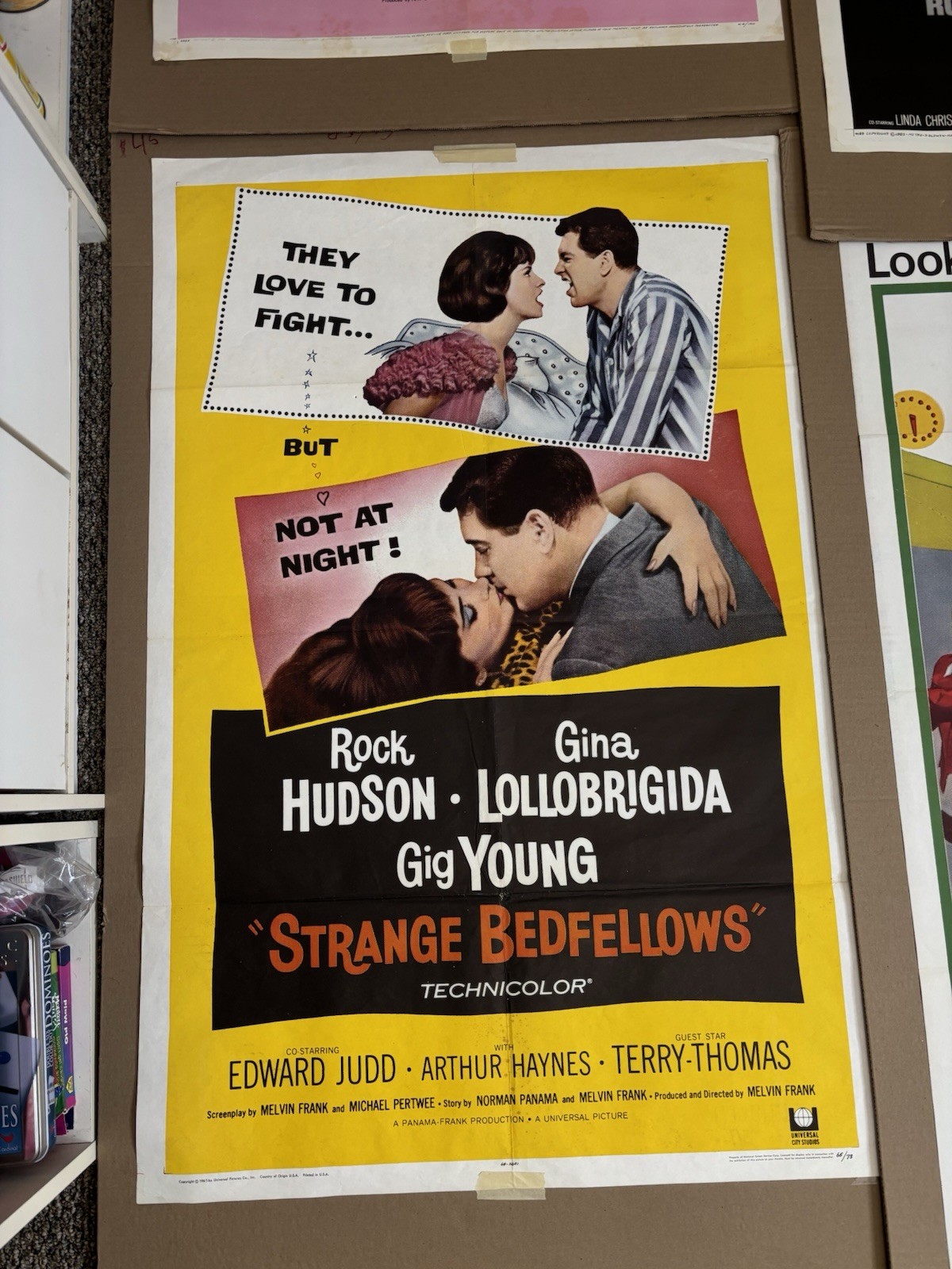 Vintage Movie Posters Lot (9) Original Limited Edition Good Condition Very Cool