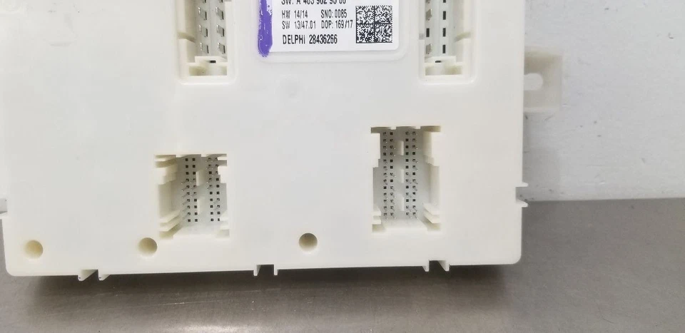 17 MERCEDES BENZ G63 AMG W463 MÓDULO DE CONTROLE SAM ATIVAÇÃO DE SINAL 4639001702 - Imagem 4 de 4