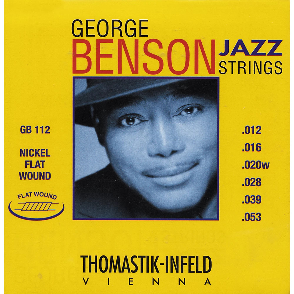 Thomastik GB112 Mdm Lgt George Benson FW Guitar Strings 9890₽