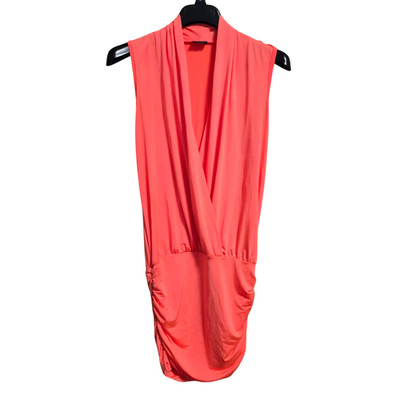 Joyce Leslie Small Orange Coral Mini Dress Size M