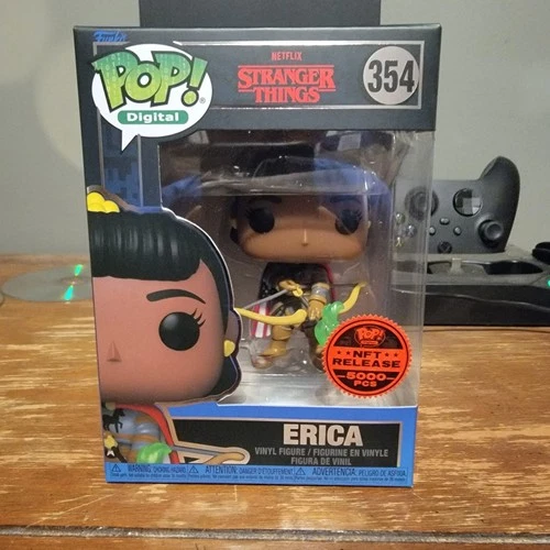 Funko Pop Stranger Things Digital   354    Erica    W/   Protector