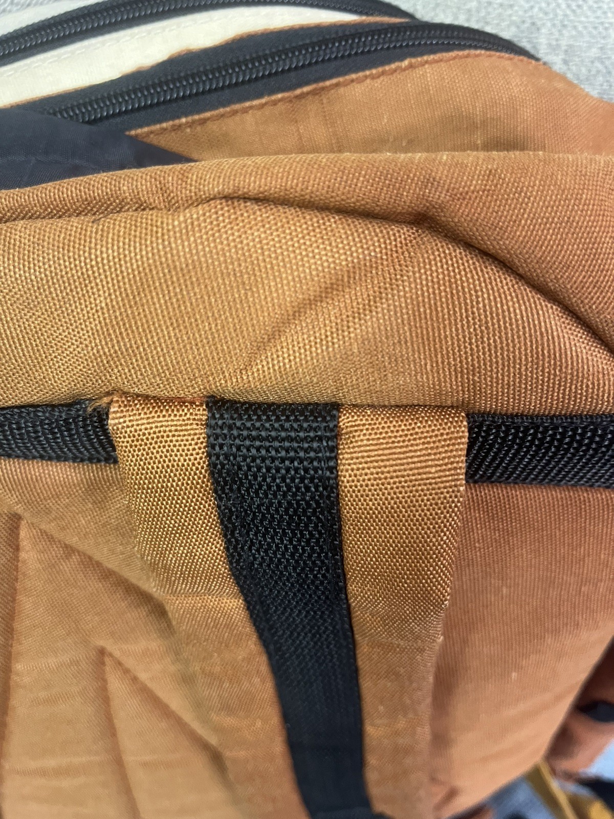 Volcom Large Backpacking Backpack Orange And Brown - image 7