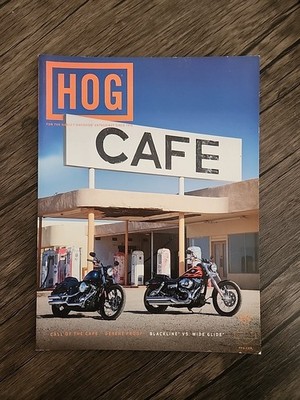 HOG Magazine Issue 016, 2012 Blackline vs. Wide Glide Harley-Davidson Comparison