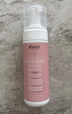 BPerfect 10 Second Strawberry Tanning Lotion Medium Dark 200ml NEW