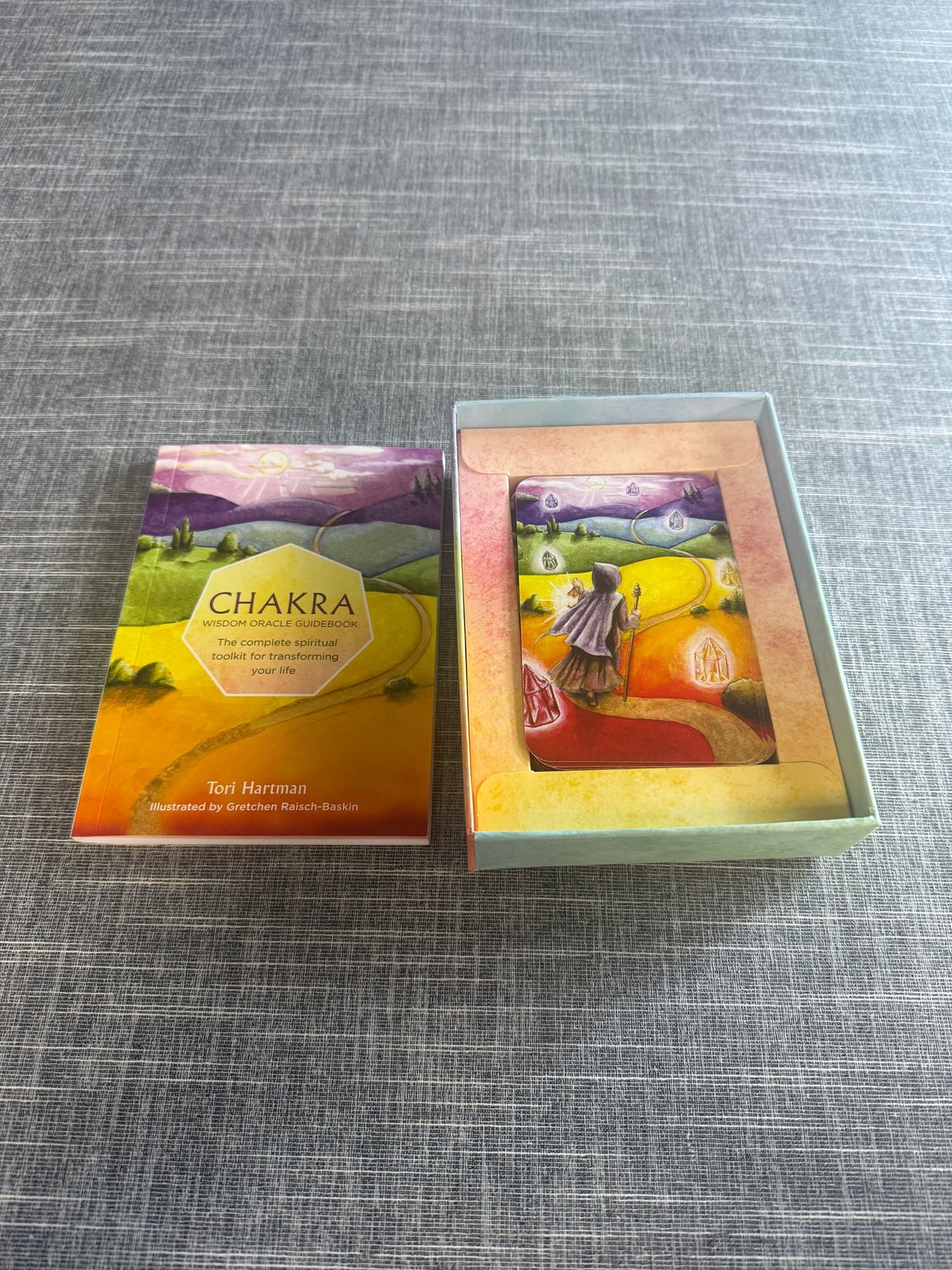Chakra Wisdom Oracle Cards Tori Hartman Illustrated Divination Guidebook image 4
