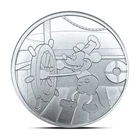 1 oz Steamboat Willie Silver Round