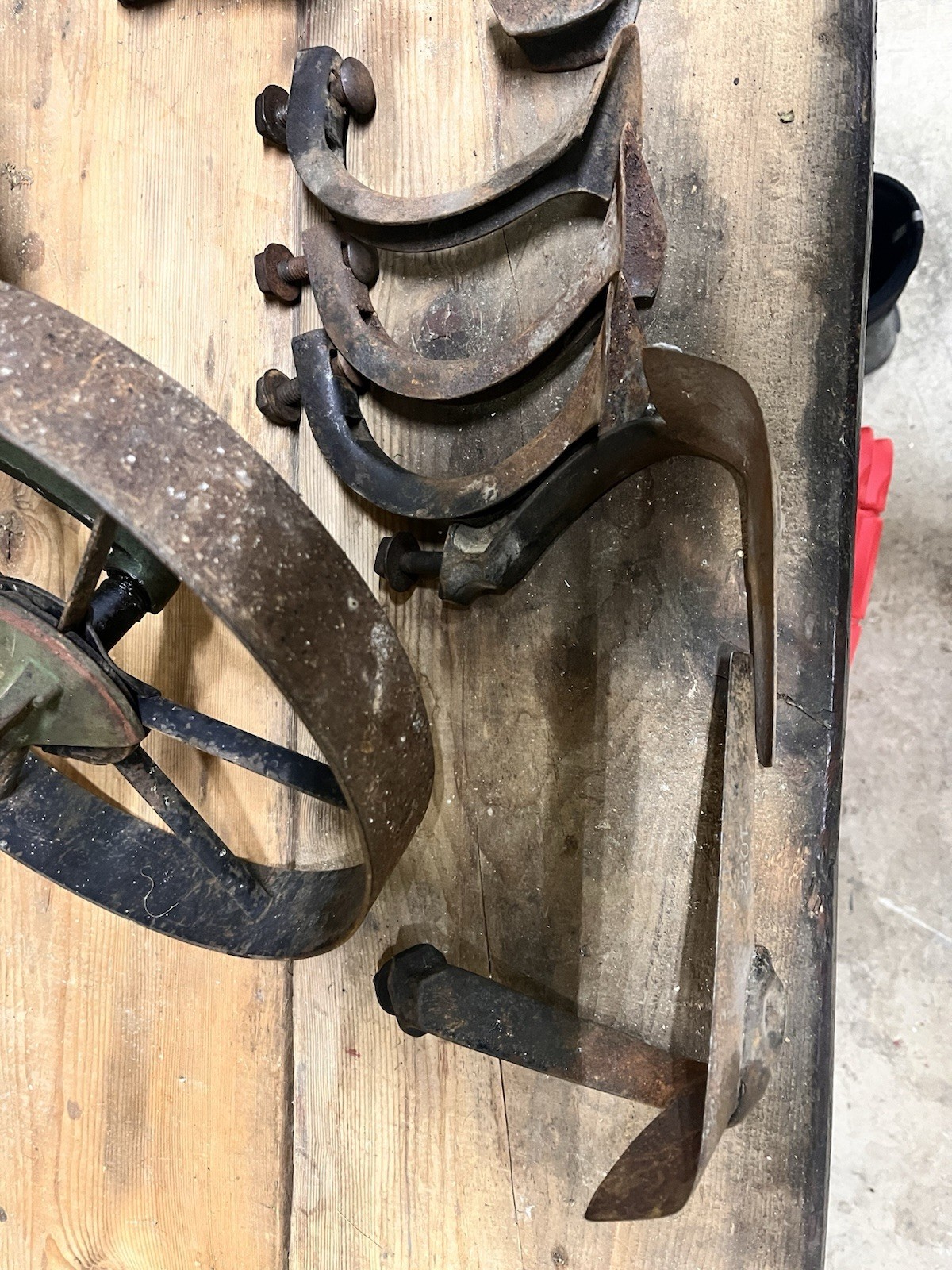 Planet Jr No.4 Seeder & Cultivator W/ Orig Wood Box, Plow, Leaf Lifter and More!