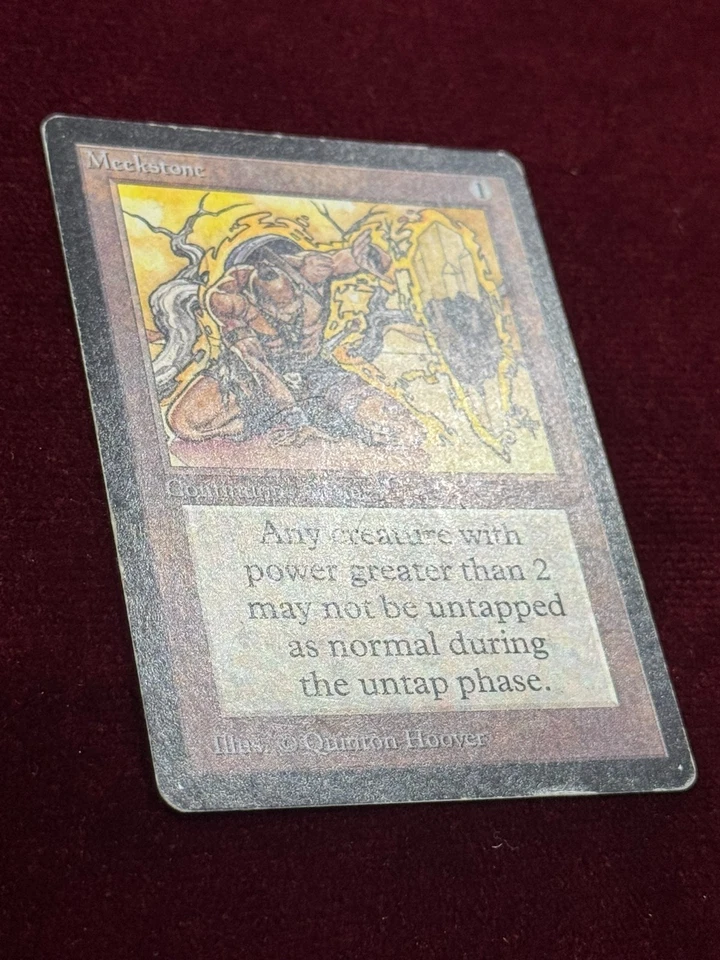 MTG Beta Meekstone Moderate to heavy play - Image 2 of 4