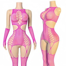 Exotic Sexy Lingerie for Women One Piece Babydoll Catsuit Bodystocking Bodysuit