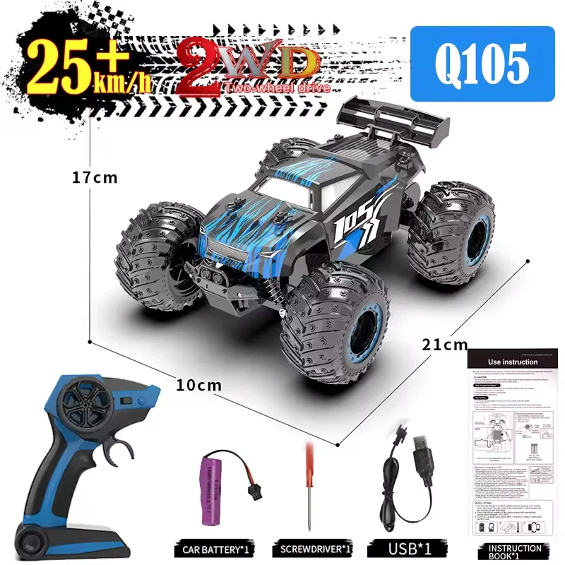 Coche de radiocontrol JJRC 1:16 70 KM/H 4x4 sin escobillas todoterreno camión de carreras 2,4 G LED juguete regalo Foto 2 de 4