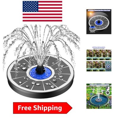 Versatile Outdoor Solar Fountain - Efficient Water Feature for Pools & Ponds