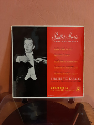 Ballet Music From The Operas: Herbert Von Karajan , Columbia: 33CX 1327