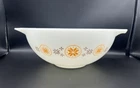 VTG Pyrex   4 QT Town and Country Pattern 444 Cinderella Nesting Mixing Bowl