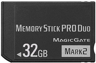 MS 32GB Memory Stick Pro Duo MARK2 for PSP 1000 2000 3000 Accessories/Camera ...